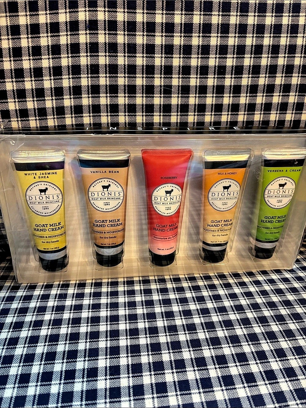 Dionis Inspire Goat Milk Hand Cream Gift Set Multicolor